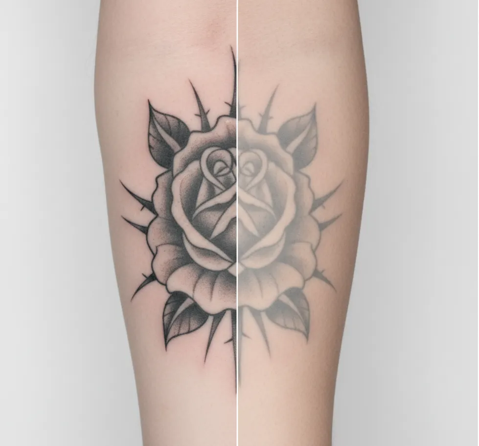 Trattamento rimozione tatuaggi laser Q-Switched e picosecondi presso Image Regenerative Clinic Milano