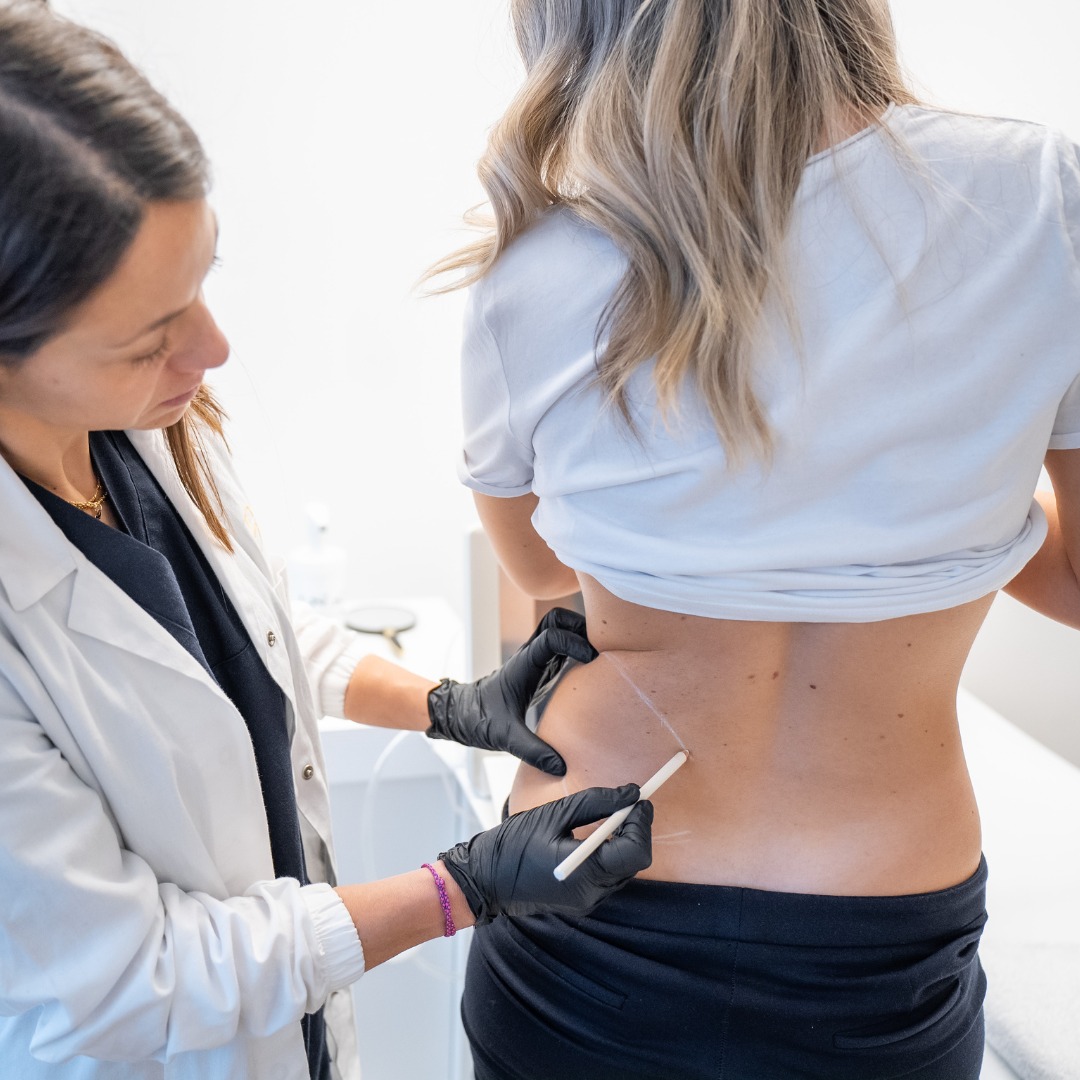 Dr.ssa Miegge in valutazione paziente